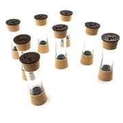 5986  360 Revolving Spice Rack For Kitchen And Dining Table 8 Spice Jars With 120 Ml Condiment Set Herb Seasoning Organizer thumbnail 4