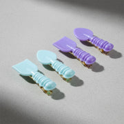 Cute Spoon  Spatula Shape Decorative Hair Clip Set (4 Pc) thumbnail 5
