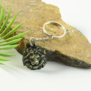 Premium Lion Head Metal Keychain (1 Pc) thumbnail 4