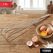 Manual Stainless-steel Egg Beater Whisk (1 Pc) thumbnail 7