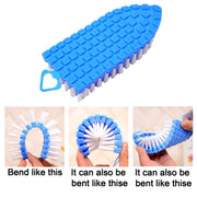 Flexible Plastic Cleaning Brush For Home Kitchen And Bathroom thumbnail 1