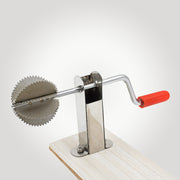 Stainless Steel Coconut Scraper With Wooden Base (1 Pc) thumbnail 6