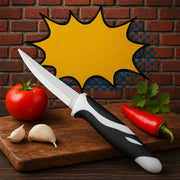 Ritu  Sharp Stainless Steel Blade Zebra Kitchen Knife thumbnail 4