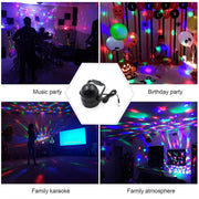 7549 Dj Light Party Disco Light For Home Party Led Disco Ball Colors Pattern  Modes Dancing Light For Room Rotating Bulb Magic Lights For Diwali Wedding Holiday Party Party Gift Kids Birthday thumbnail 5