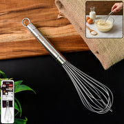 Apex Stainless Steel Large Hand Whisk (1 Pc) thumbnail 6