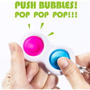 4850 Simple Dimple Fidget Toy Mini Keychain thumbnail 4