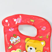 Multifunctional Waterproof Bpa Free Reusable Soft Fabric Plastic Baby Bib (1 Pc) thumbnail 1