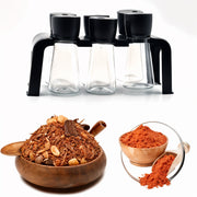 6-piece Plastic Spice Jar Set With Stand thumbnail 4