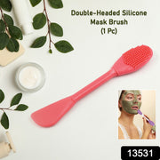 2 In 1 Double-headed Silicone Face Mask Brush (1 Pc) thumbnail 6