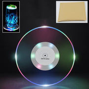 Colorful Led Cocktail Coaster Round Ultra-thin Led Drink Coaster (1 Pc) thumbnail 1