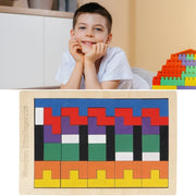 4296 Wooden Blocks Puzzle Childrens Educational Toys Russian Block Block Puzzle For Early Childhood Education And Relaxing Brain Toys Help Prevent thumbnail 1