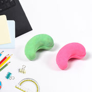 Cashew Nut Eraser Rubber Erasers (1 Pc  Mix Colour  Design) thumbnail 4