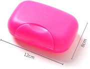 4592 Travel Soap Case Box Plastic Soap Box With Cover Waterproof Leakproof Soap Dish For Bathroom  Travel Use (1pc) thumbnail 6