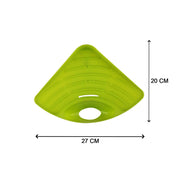 0861h Corner Sink Strainer For Draining Kitchen Waste In Sinks And Wash Basins. thumbnail 3