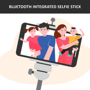 6401 Bluetooth Selfie Stick Portable Phone Tripod Stand For Mobile thumbnail 4