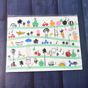 Colorful Cartoon Printed Dining Table Placemats For Kids (4 Pc  40x30 Cm) thumbnail 6