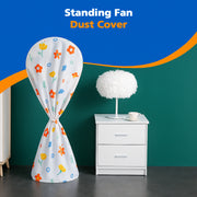 Flower-printed Fan Cover - 1 Pc 130x26 Cm thumbnail 4