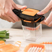2069 5 In 1 Nicer Dicer Used For Cutting And Shredding Of Various Types Of Food Stuff In All Kitchen Purposes. thumbnail 1