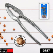 9357 Small Walnut Cracker Luxury Die Cast Stainless Alloy Nut Cutter Walnut Clamp Plier Portable Smart Walnut Akhrot Household Open Core Pliers For All Nuts thumbnail 5