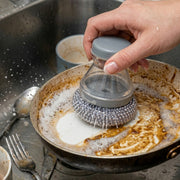 Liquid Dispensing Dish Cleaning Brush 1 Pc thumbnail 2