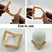 6031 3d Power Moon Lamp With Touch Control Adjust Brightness thumbnail 2