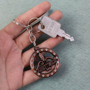 Decorative Metal Jai Shree Shyam Keychain (1 Pc) thumbnail 2