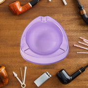 Oblivion Transparent Pueple Plastic Ashtray (1 Pc) thumbnail 1