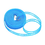 8861 3 Meters Windprood Anti-slip Clothes Washing Line Drying Nylon Rope With Hooks Durable Camping Clothesline Portable Clothes Drying Line Indoor Outdoor Laundry Storage For Travel Home Use (3 Mtr.) thumbnail 3