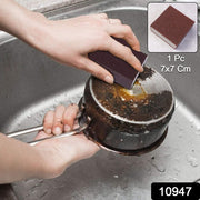 Multipurpose Kitchen Cleaning Sponge Scrub Block (7 X 7 Cm  1 Pc) thumbnail 7