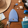 Compact Travel Keyholder Pouch With Wrist Strap (1 Pc)