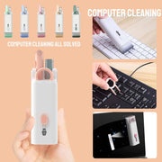 6462 7 In 1 Electronic Cleaner Kit Cleaning Kit For Monitor Keyboard Airpods Screen Dust Brush Including Soft Sweep Swipe Airpod Cleaner Pen Key Puller And Spray Bottle thumbnail 2