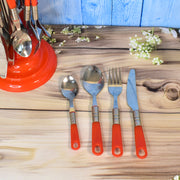 Luxury Cutlery Set For Dining Table Stainless Steel 26-piece Set With Stand (1 Set thumbnail 5