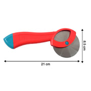 Suppermom Premium Stainless Steel Pizza Cutter With Ergonomic Handle (1 Pc) thumbnail 2