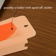 Multi Purpose Wall Mounted Plastic Storage Pocket (1 Pc) thumbnail 3