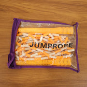 Yellow  White Beaded Skipping Jump Rope (1 Set) thumbnail 6