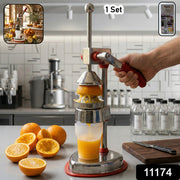 Heavy Duty Manual Hand Press Juicer Machine (1 Set) thumbnail 7