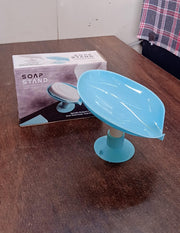 Soap Holder Stand Self Draining Soap Dish Holder Soap Box (1 Pc) thumbnail 6