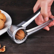 1782 Walnut Cracker Luxury Die Cast Stainless Alloy Nut Cutter Walnut Clamp Plier Portable Smart Walnut Akhrot Pincers Bottle Opener For Pecans Almonds Brazil Nuts thumbnail 1