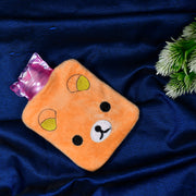 6503 Orange Panda Small Hot Water Bag With Cover For Pain Relief Neck Shoulder Pain And Hand Feet Warmer Menstrual Cramps. thumbnail 5