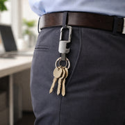 Premium Metal Key Holder With Secure And Stylish Keychain (1 Pc) thumbnail 2