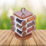 8118 Ganesh 12-jar Revolving Spice Rack Masala Box thumbnail 2