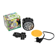 7517 Head Lamp 15 Led Long Range Rechargeable Headlamp Adjustment Lamp Use For Farmers Fishing Camping Hiking Trekking Cycling thumbnail 1