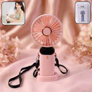 Rechargeable Portable Handheld Fan (1 Pc) thumbnail 1