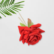 Hair Clip Red Rose Bridal Hair Pins Rose (12 Pcs Set) thumbnail 4
