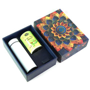 Effete Kesar Pista Almonds Gift Hamper Golden With Bottle (2 Pc Set) thumbnail 4