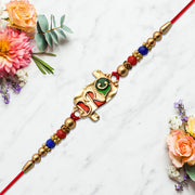Stylish Bro Rakhi With Colorful Enamel thumbnail 2