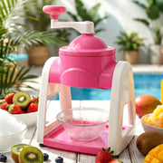 Manual Ice Crusher Machine (1 Set Pink Color) thumbnail 5