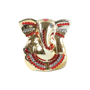 Golden Lord Ganesha Idol Decorative Showpiece (1 Pc) thumbnail 3