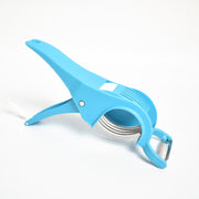 2 In 1 Vegetable   Fruit Multi Cutter 5 Blade Vegetable Cutter With Peeler (1 Pc  Multicolor) thumbnail 3