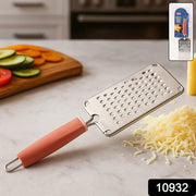 Supermom Stainless Steel Multipurpose Vegetable And Cheese Grater With Soft Grip Handle (1 Pc) thumbnail 6